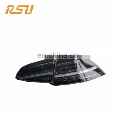 CAR ACCESSORIES MODIFIED PARTS STREAMER  BLACK COLOR for LED TAIL LAMP GOLF 7.5 2018- AND GOLF 7 14-17