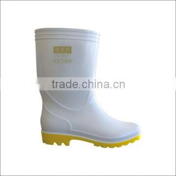 cheap men safety rain boots / pvc rain boots