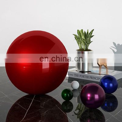 304 Stainless Steel Gazing Ball 150-2000 mm Mirror Polished Hollow Ball Reflective Garden Sphere Floating Pond Balls metal parts