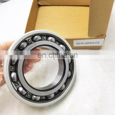80x140x26 insocoat  Insulated motor bearing 6216/C3SQ771 6216/C3VL0241 radial ball bearing 6216-J20AA-C3 bearing