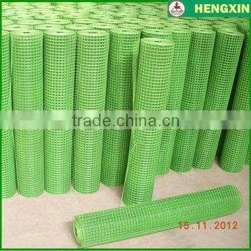 green PVC coated welded wire mesh