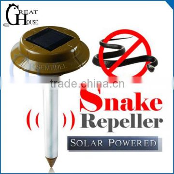 GH-318 Patent solar vibration snake chaser