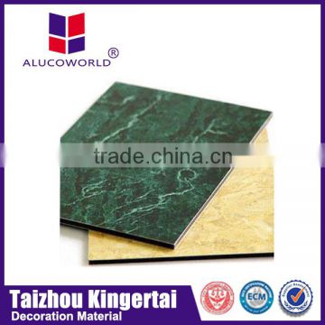 Alucoworld various style marble aluminum composite panel acp wall panel