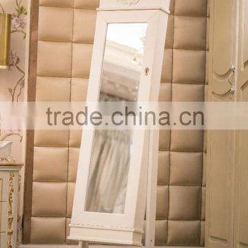 white jewelry armoire in inventory