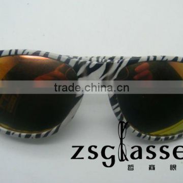 New product cheap designer sunglasses for sale/ zebra Colour/Meet CE standard,UV400 Protection