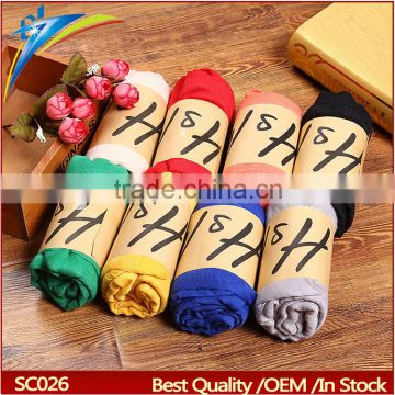big size 90*180cm pure color african scarf