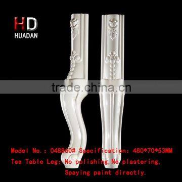 European Style Furniture Plastic Tea Table Leg 048860# Furniture Leg