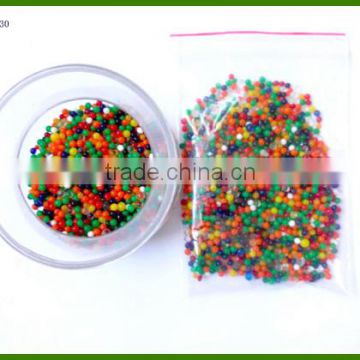 Rainbow colors expandable water beads/ water beads water gel