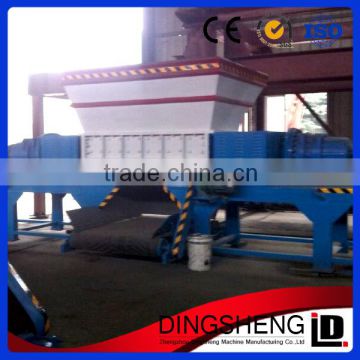 Manufacturer supplied used tyre crusher equipment