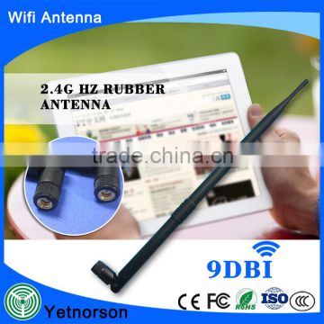 Strong rubber external wifi antenna 9dbi for huawei wifi modem