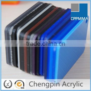 different thickness color 2mm perspex sheet