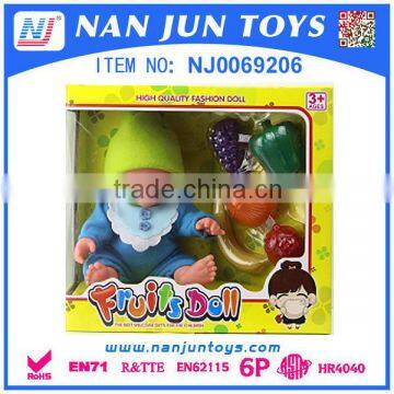 manufactory 9 inch lovely fruits doll