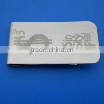 Top quality metal personalized credit card and money clip