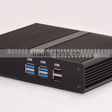 High speed running and cheap price mainframe computer/tele/mini chassis/mini PC /fanless HTPC/tv box with 12V, linux and win