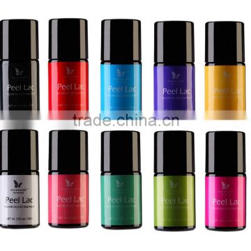 10ML Peel lac nail gel Made of nature resin with 80colors