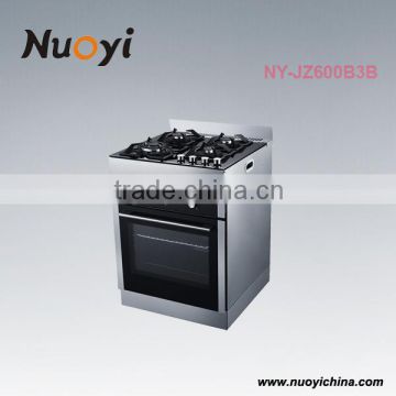 2016 new free standing 4 burner gas cooker with oven/pizza baking cooking cooker