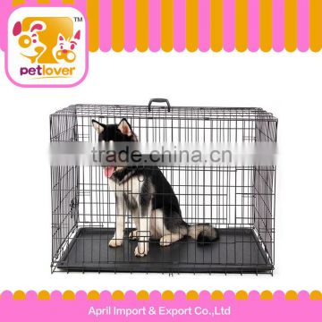 china factory metal dog cage folding pet cage