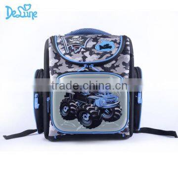 Dynamic cartoon design high quality large capacity school bag