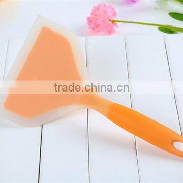 Non-stick Pan Shovel Silicone Flexible Pancake Turner, Heat Resistant Silicone Turner