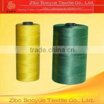 china manufacturer 100% polyester fishing twine