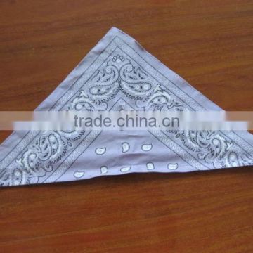 High Quality adult 100% Cotton triangle bandana