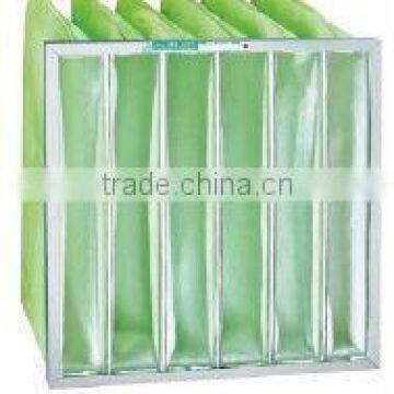 Non-woven pocket filter for clean room