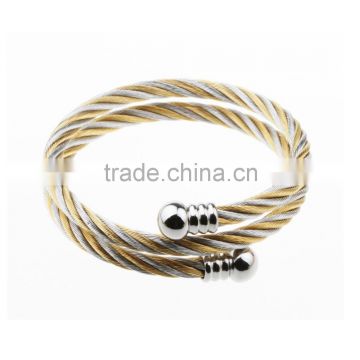 Stainless Steel Screw Bangle