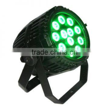 HOt sell waterproof 12x10w RGBW 4in1 led disco light / par light