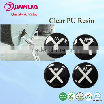 Factory Price Clear Polyurethane Resin for 3D Stickers lables