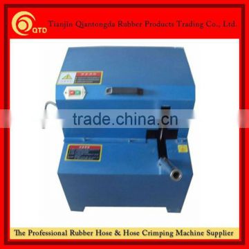 china manufacture hydraulic rubber hose cutting machine up to 1 1/4 inch
