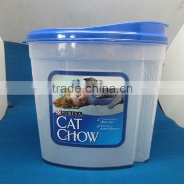 aluminum pet food container