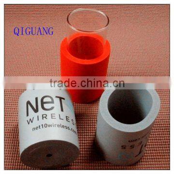 Heat insulation silicone sleeve for bottle