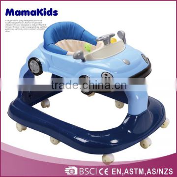 top popular car shape baby walker plastic baby walkers cheap cartoon simple baby walker