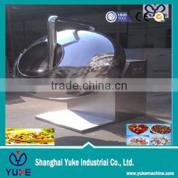 New design stainless nut coating pan equipment for food