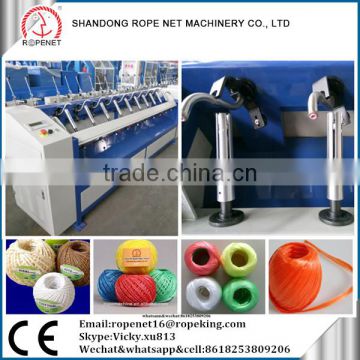 raffia string twine ball making machine manufacturer from Taian Rope Net Vicky cell:8618253809206/E:ropenet16@ropenet.com