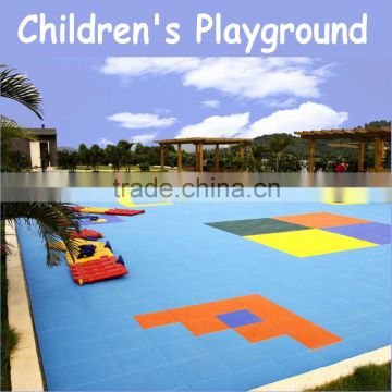 inside outside floating children's plaground flooring