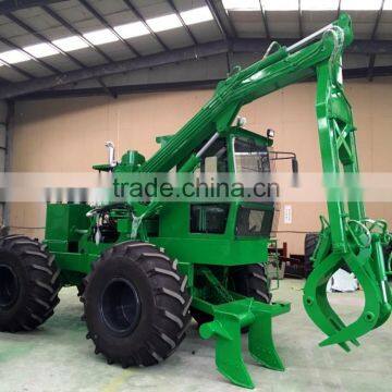 china wood cane loader with grass fork and wood fork