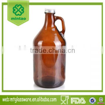 amber beer glass pitcher