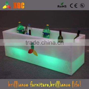 illuminated led wine tray/ice bucket led