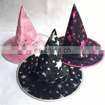 CG-PH198 Halloween witch hat with star print