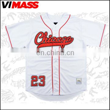 OEM/ODM service, Best quality custom baseball jersey wholesale 2015 china factory