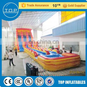 factory price cheap inflatable water slides pool aqua slide for adults