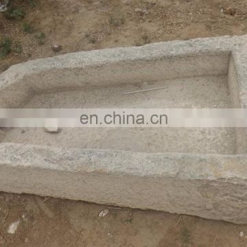 natural stone water trough for animal