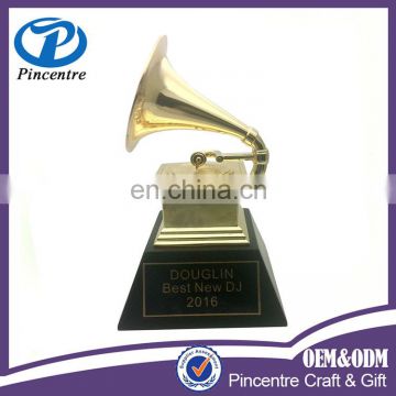Wholesale 22cm No MOQ Customized Replica Grammy Award Trophy/Grammy Trophy Replica