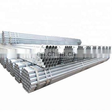 wall thickness hot dip galvanized steel pipe q235