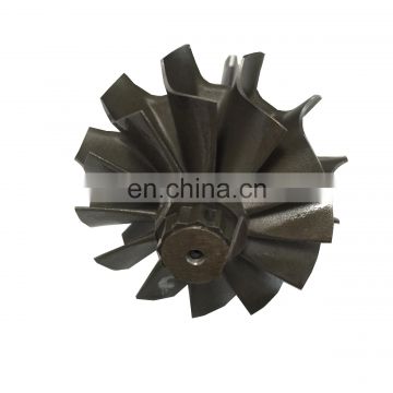 TD06 journal bearing turbine shaft 55.3X65mm 12 blades turbine wheel&shaft