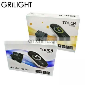 Touchable wireless rf cct led controller with remote