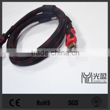 Dongguan supplier high speed hd 1080P cable with nylon jacket