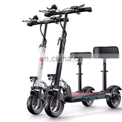 2020 NEW China Adult Cheap Front Brake Foldable 36V13AH Two Wide Wheel Electric Mobility Scooter