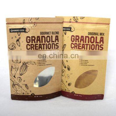 Wholesale Custom Printed Recyclable Doy Pack Coffee Zipper Bags With Valve